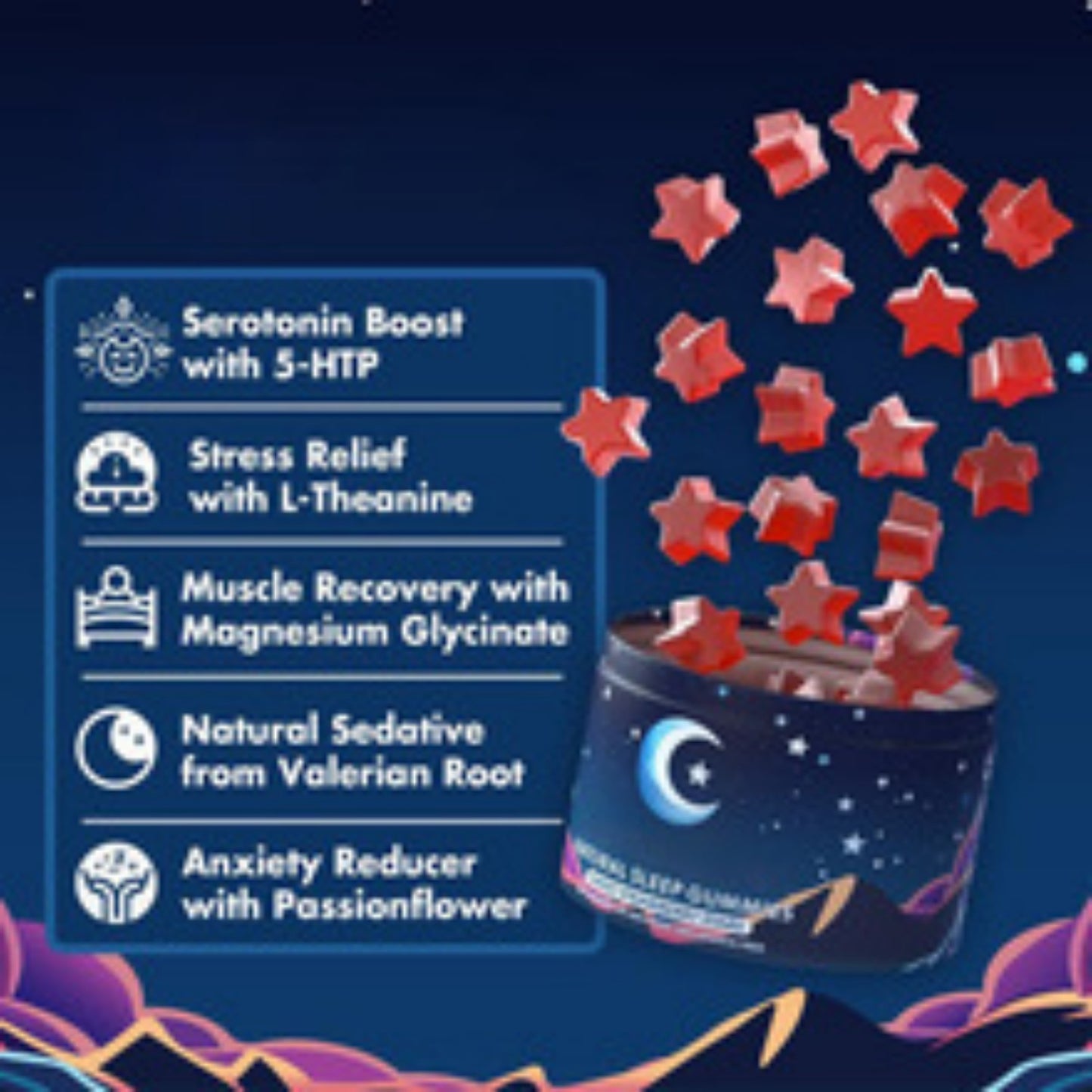Lentura™ Melatonin Gummies