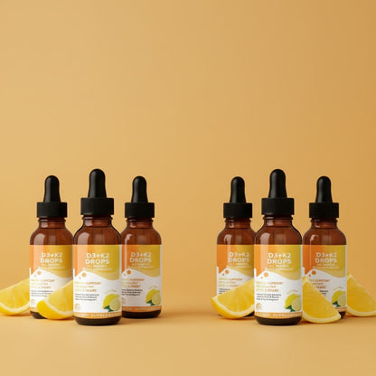 Lentura™ D3K2 Drops 6 Pack